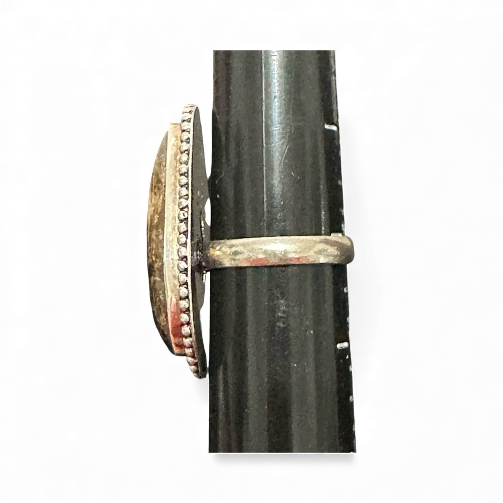NEW OBSIDIAN JASPER RING - Picture 2 of 3